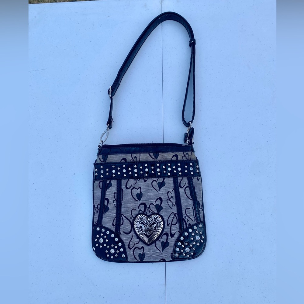 y2k heart purse